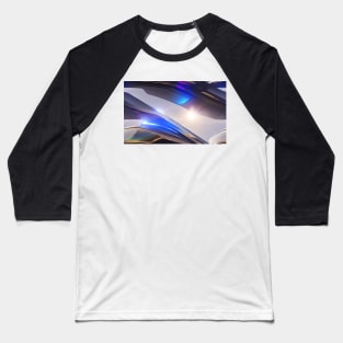 Holographic Texture VIII Baseball T-Shirt